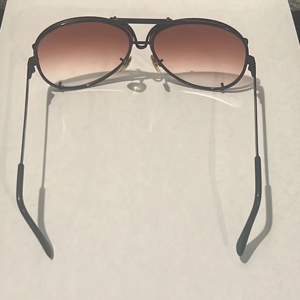 Authentic Ferrari vintage signature aviator sunglasses frames mens